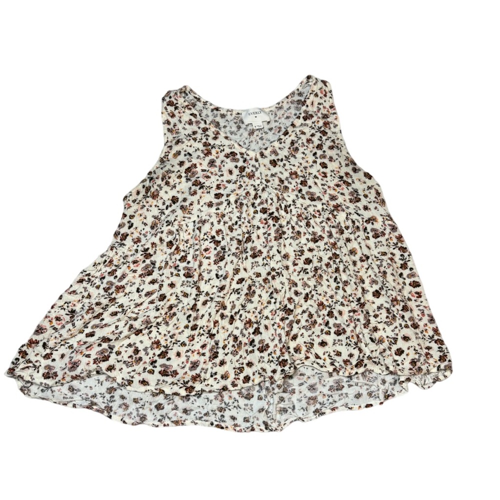 Everly floral tank top